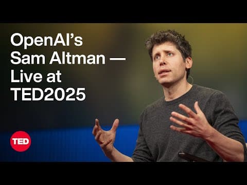 OpenAI's Sam Altman Talks ChatGPT, AI Agents and ...