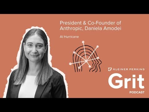 President and Co-Founder Anthropic, Daniela Amodei: AI ...