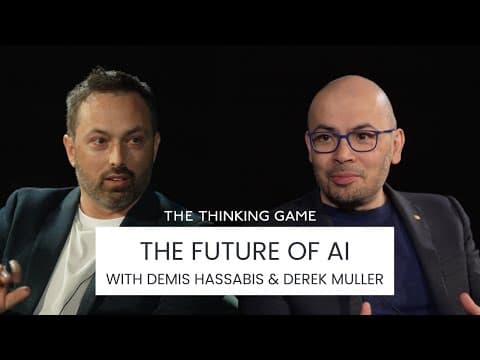 Demis Hassabis and Veritasium's Derek Muller talk AI, AlphaFold and human intelligence