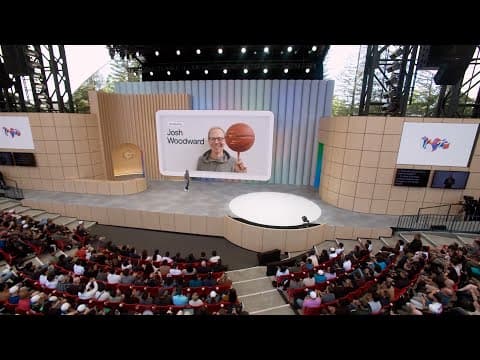Google IO 2025 Keynote | Jason Baldridge and Josh ...