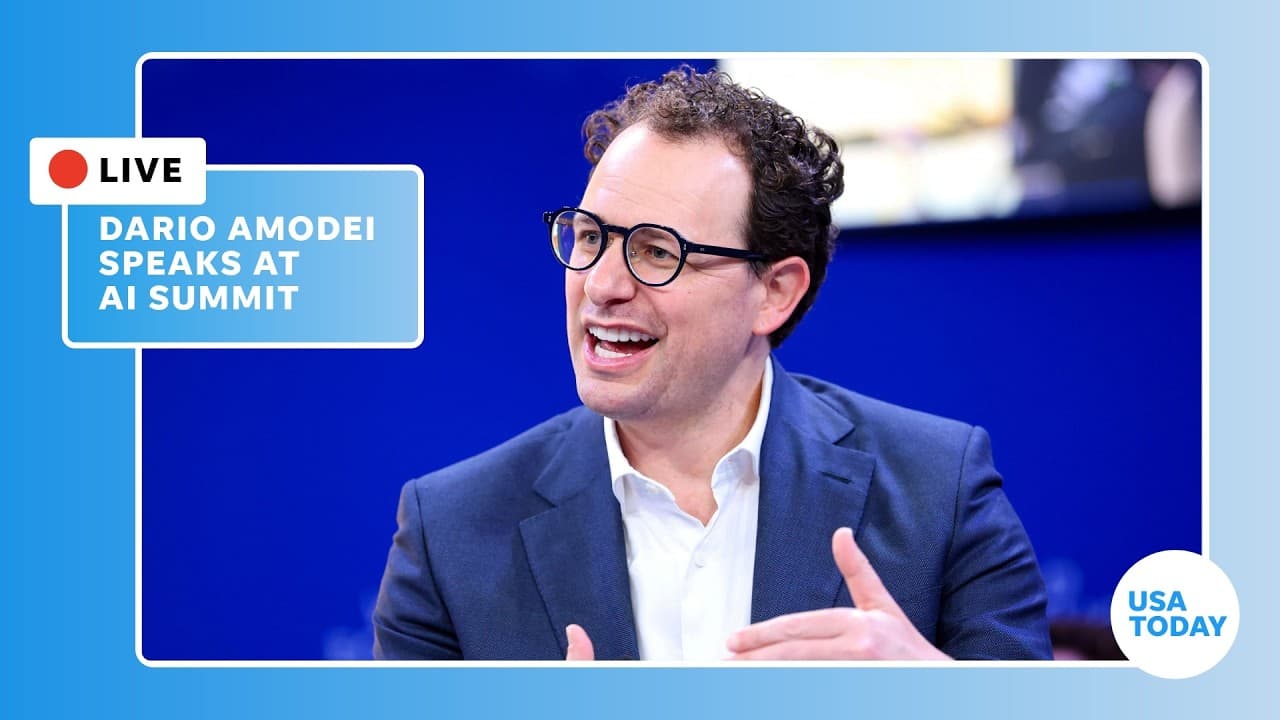 Live: Anthropic CEO Dario Amodei talks AI at Dreamforce summit after calls for development slowdown