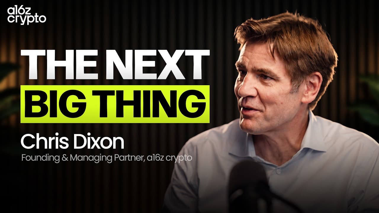 Chris Dixon on How the Future Gets Funded