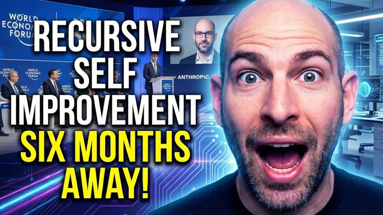 Dario Amodei (Anthropic) Drops ATOMIC BOMBSHELL at Davos!