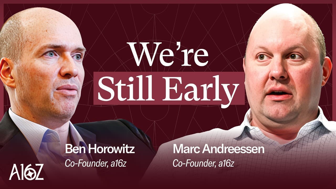 Marc Andreessen and Ben Horowitz on the State of AI