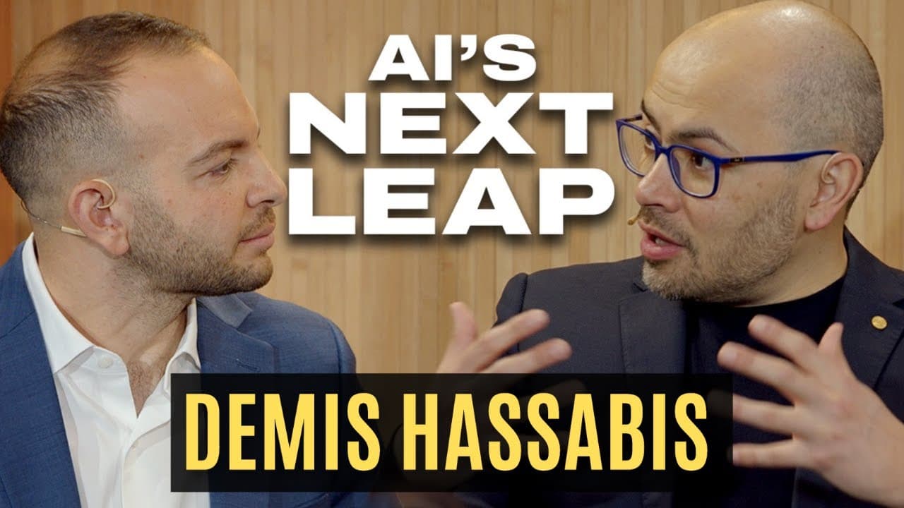 Google DeepMind CEO Demis Hassabis: AI's Next Breakthroughs, AGI Timeline, Google's AI Glasses Bet