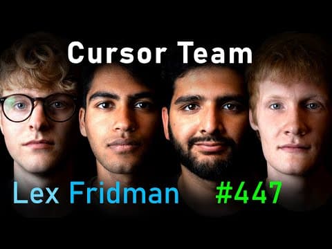 Cursor Team: Future of Programming with AI | Lex Fridman ...
