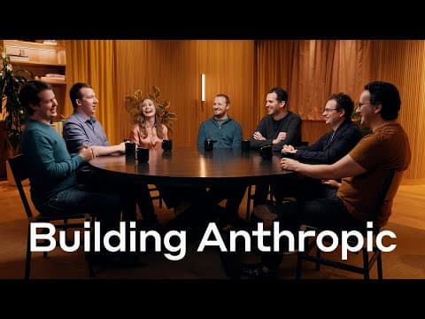 Building Anthropic | A conversation with our co-founders