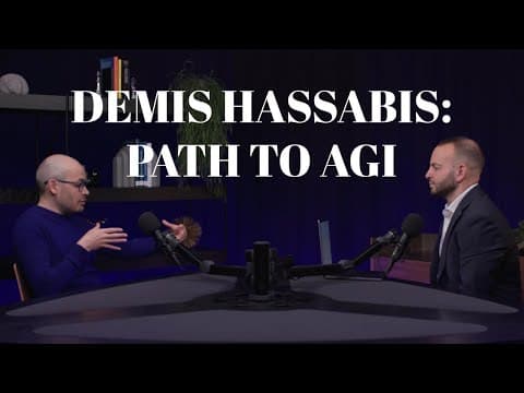 Google DeepMind CEO Demis Hassabis: The Path To AGI ...